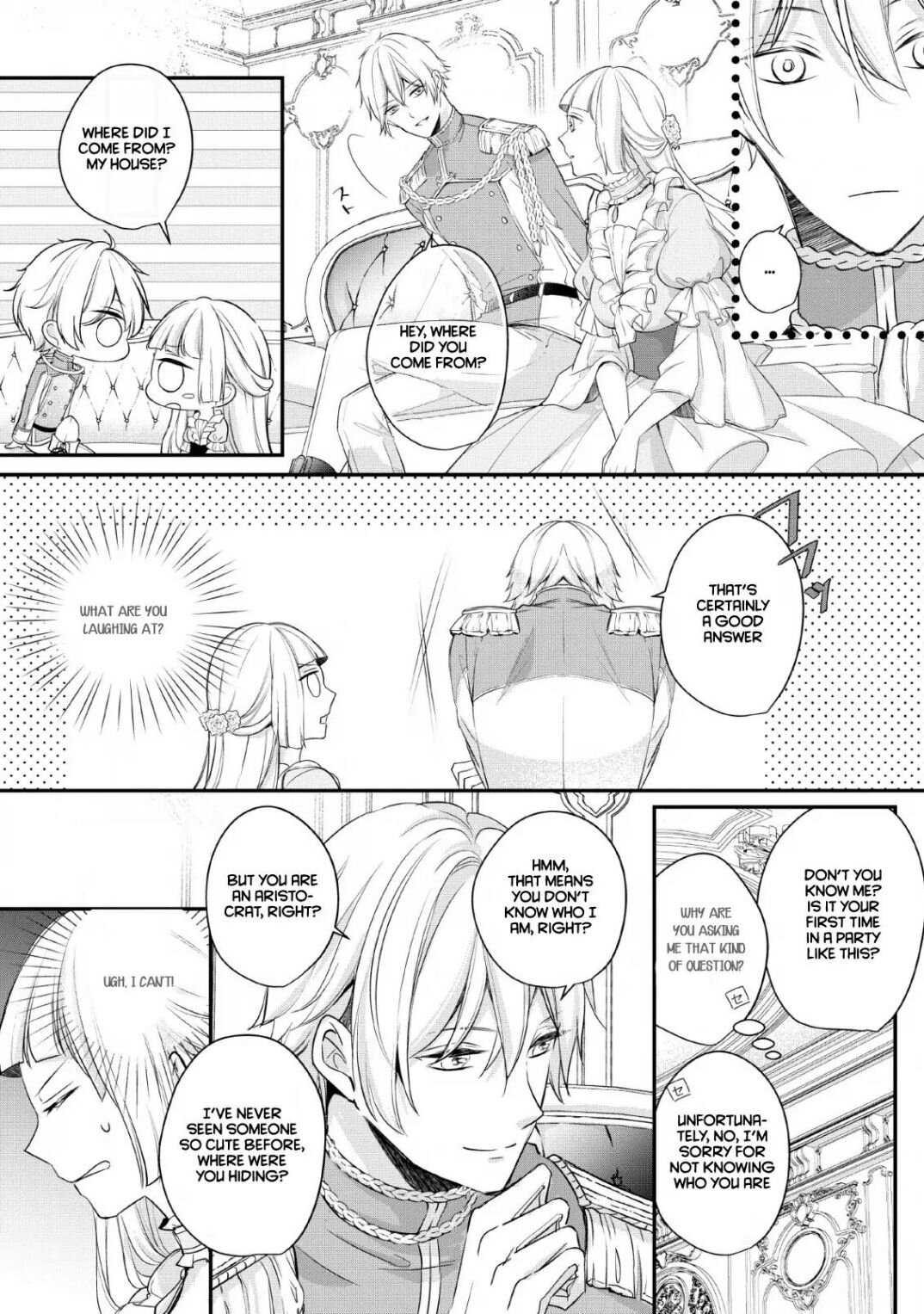 A bellicose lady got reincarnated!? ~It's an impossibly hard game where I would die if I don't fall in love Chapter 1 17